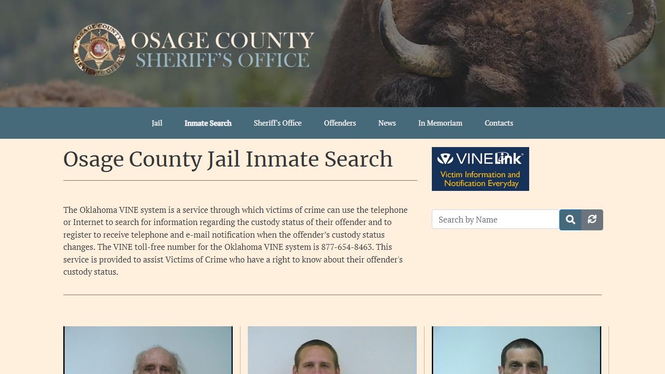 Inmate Search - Osage County Jail